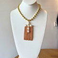 Collar con dije de cruz
