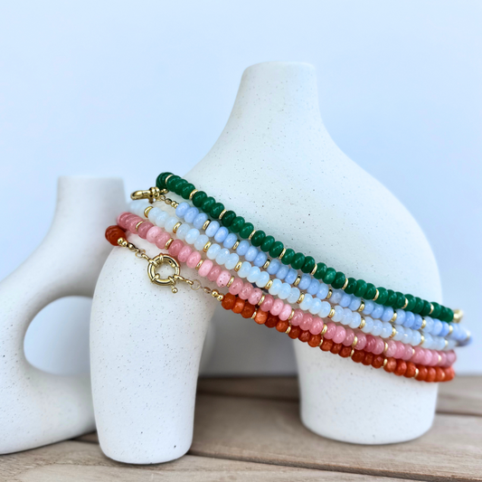Collar piedras naturales