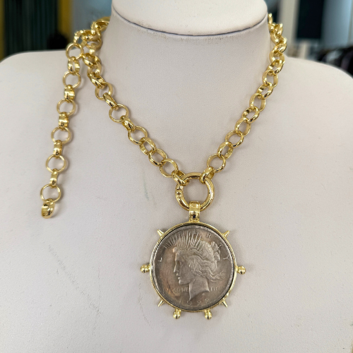 Collar de moneda