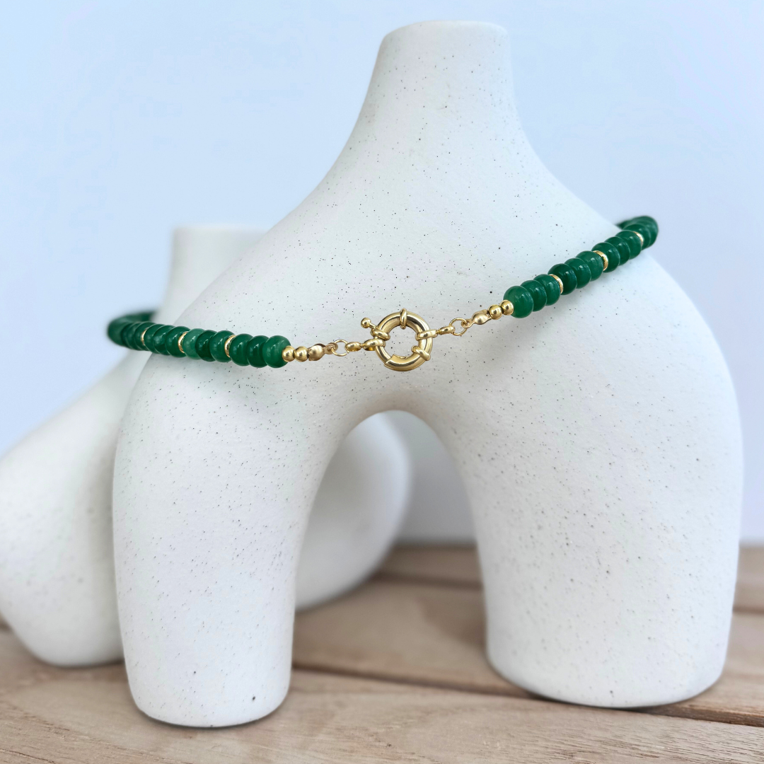 Collar piedras naturales