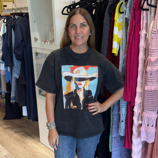 Franela Cowgirl Superpower