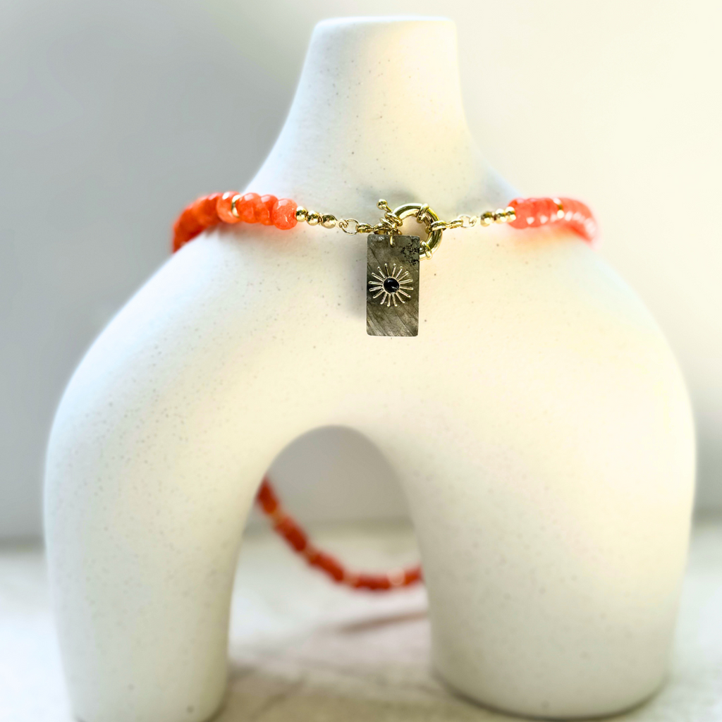 Charm sol piedras naturales