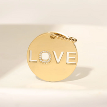 Julieta Necklace and Love Charm