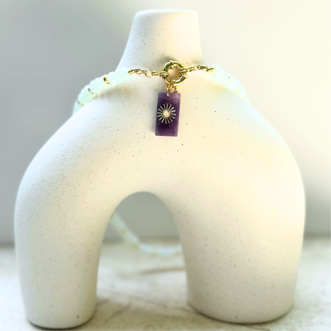 Charm sol piedras naturales