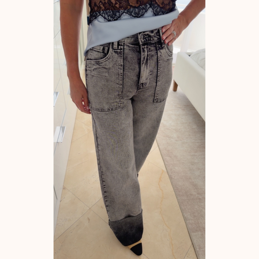 Silver Edge Stretch Denim