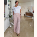 Coastal Stripe Linen Pants