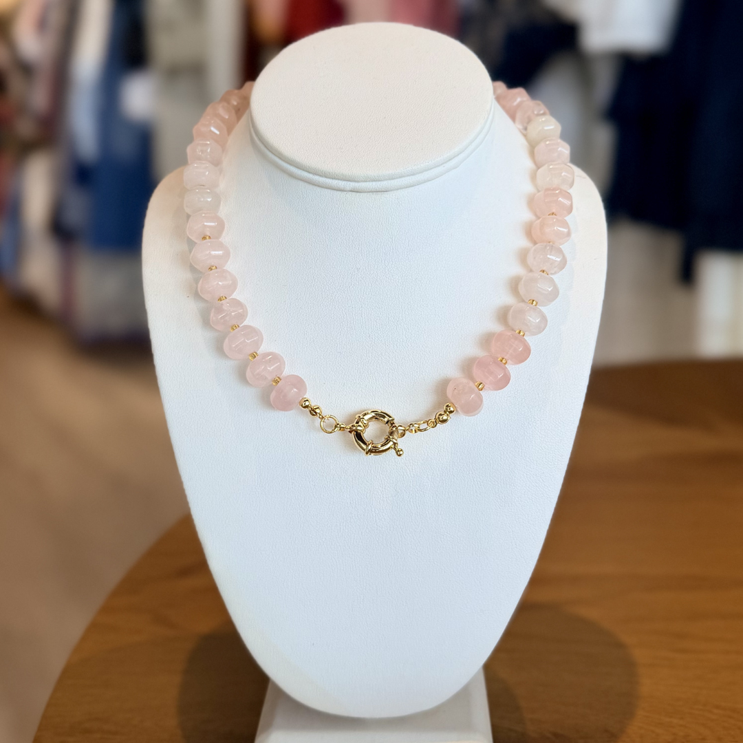 Artisan Glow Beaded Necklace