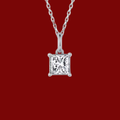 Princess Cut Necklace