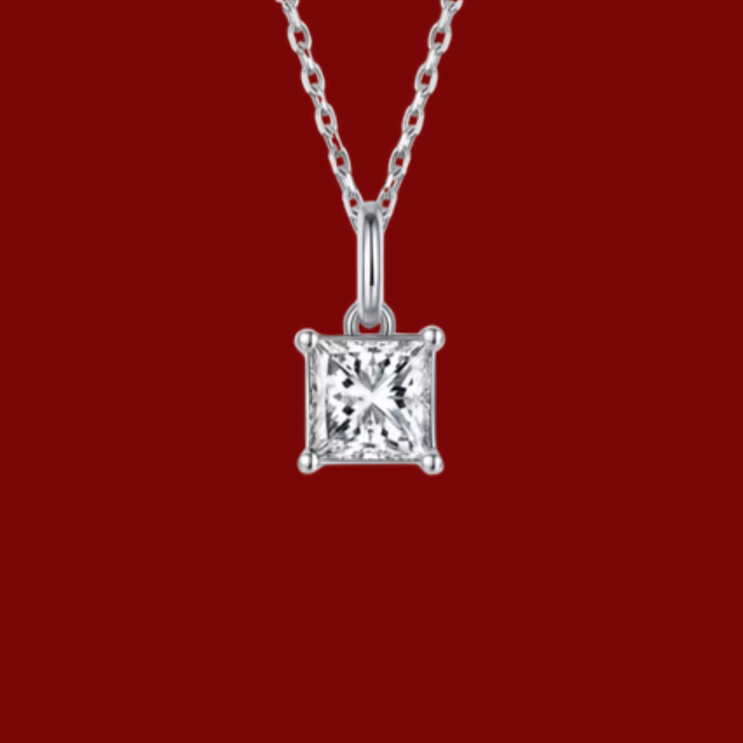 Princess Cut Necklace
