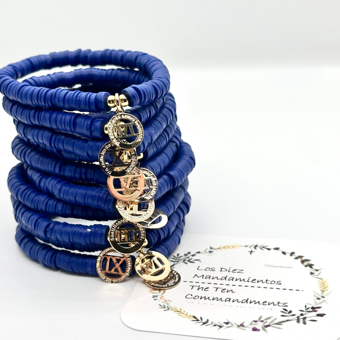 Pulseras los 10 mandamientos