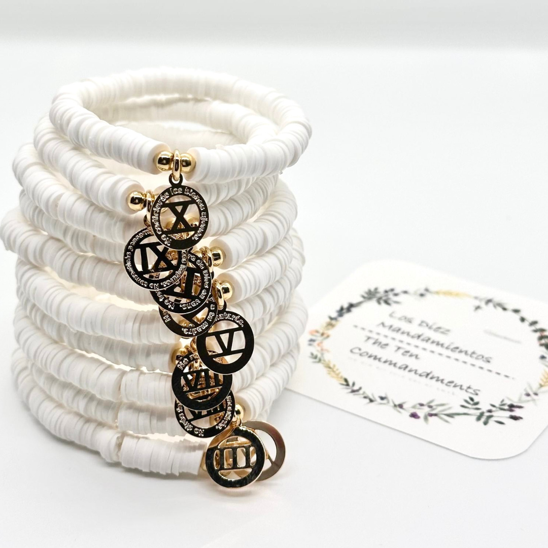 Pulseras los 10 mandamientos