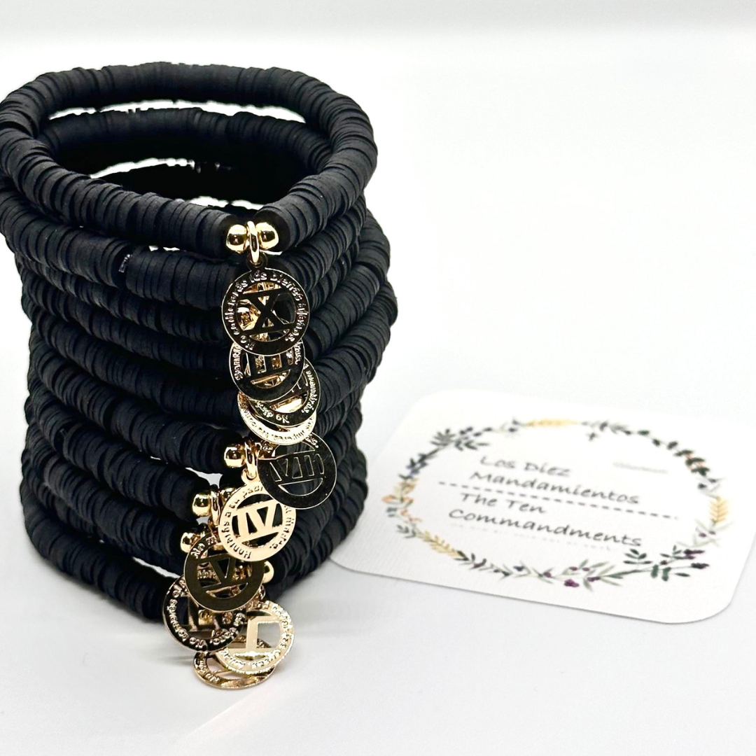 Pulseras los 10 mandamientos