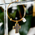 Pulsera Cruz Padre Nuestro