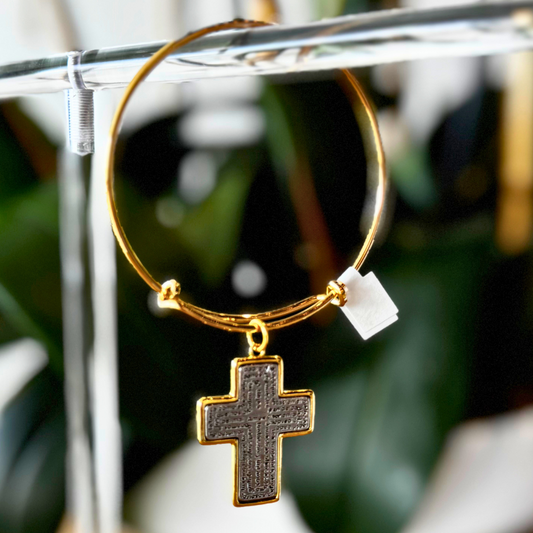 Pulsera Cruz Padre Nuestro