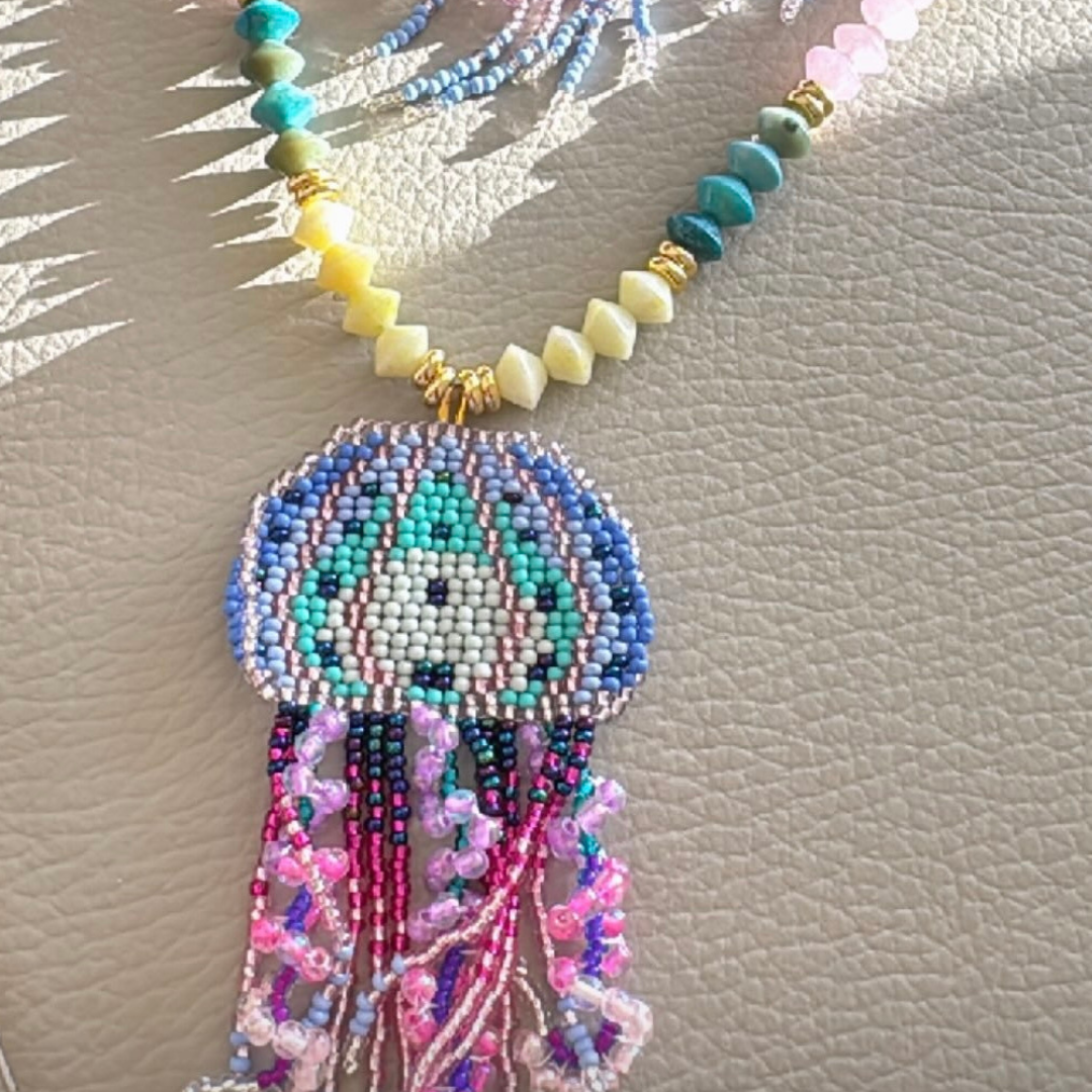 Collar de pulpo largo
