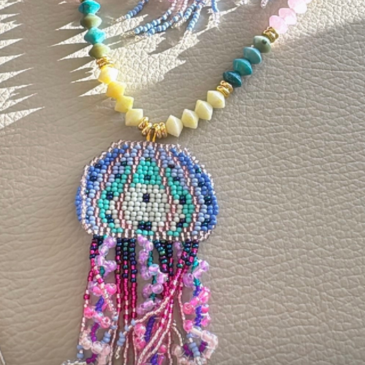 Collar de pulpo largo