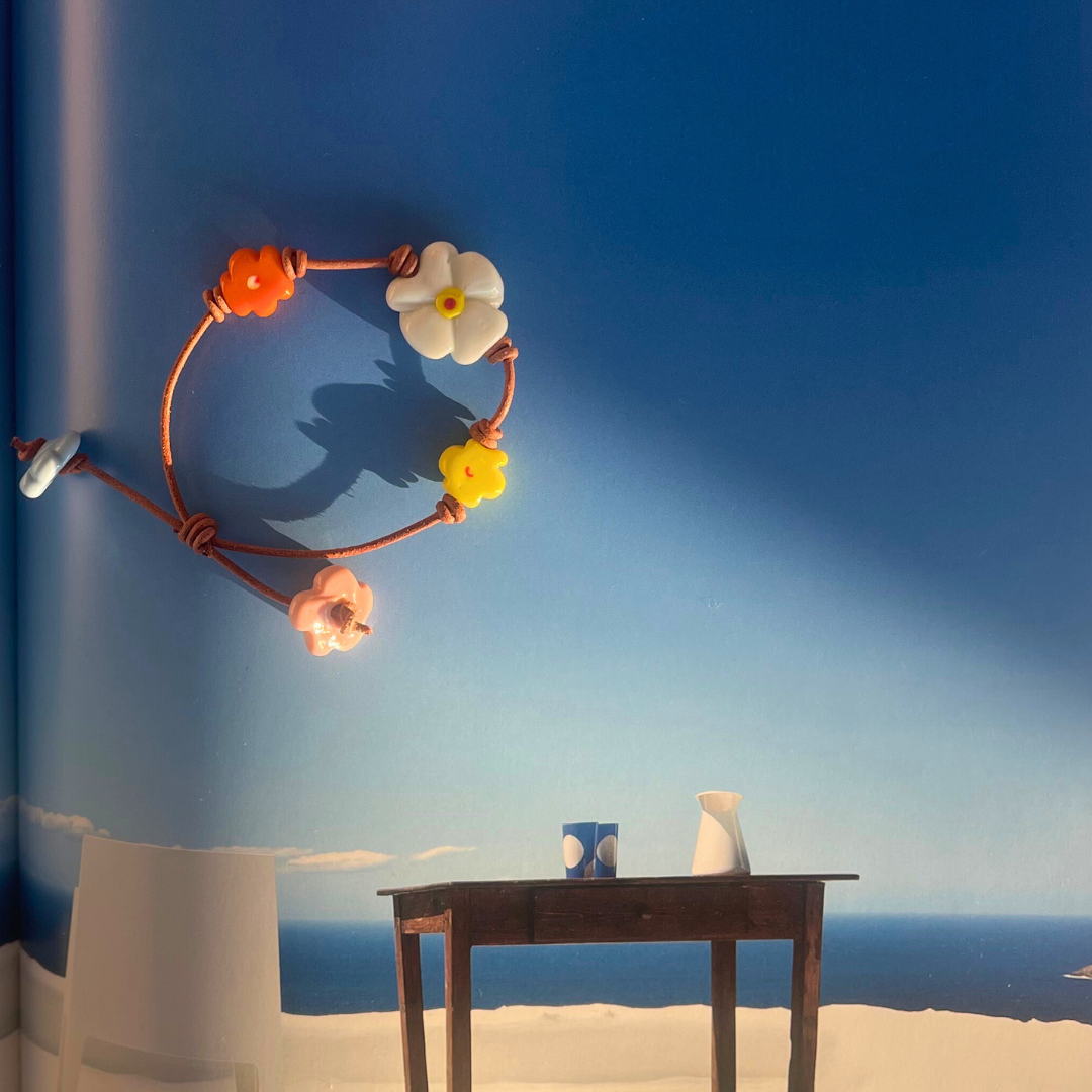 Pulsera flores grandes