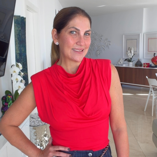 Camisa Elástica Sin Manga