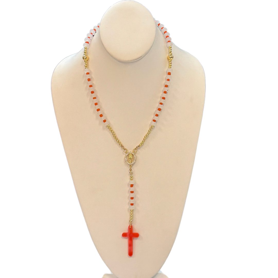 Rosaries with acrylic