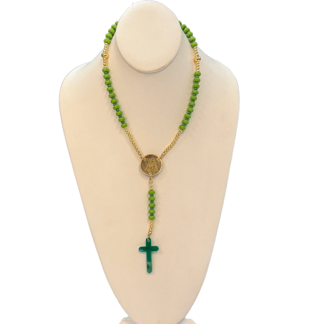 Rosaries with acrylic