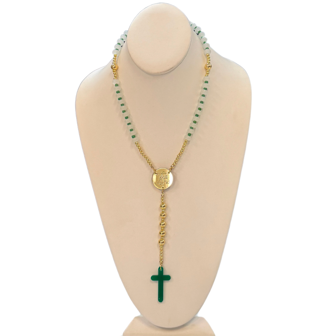 Rosaries with acrylic