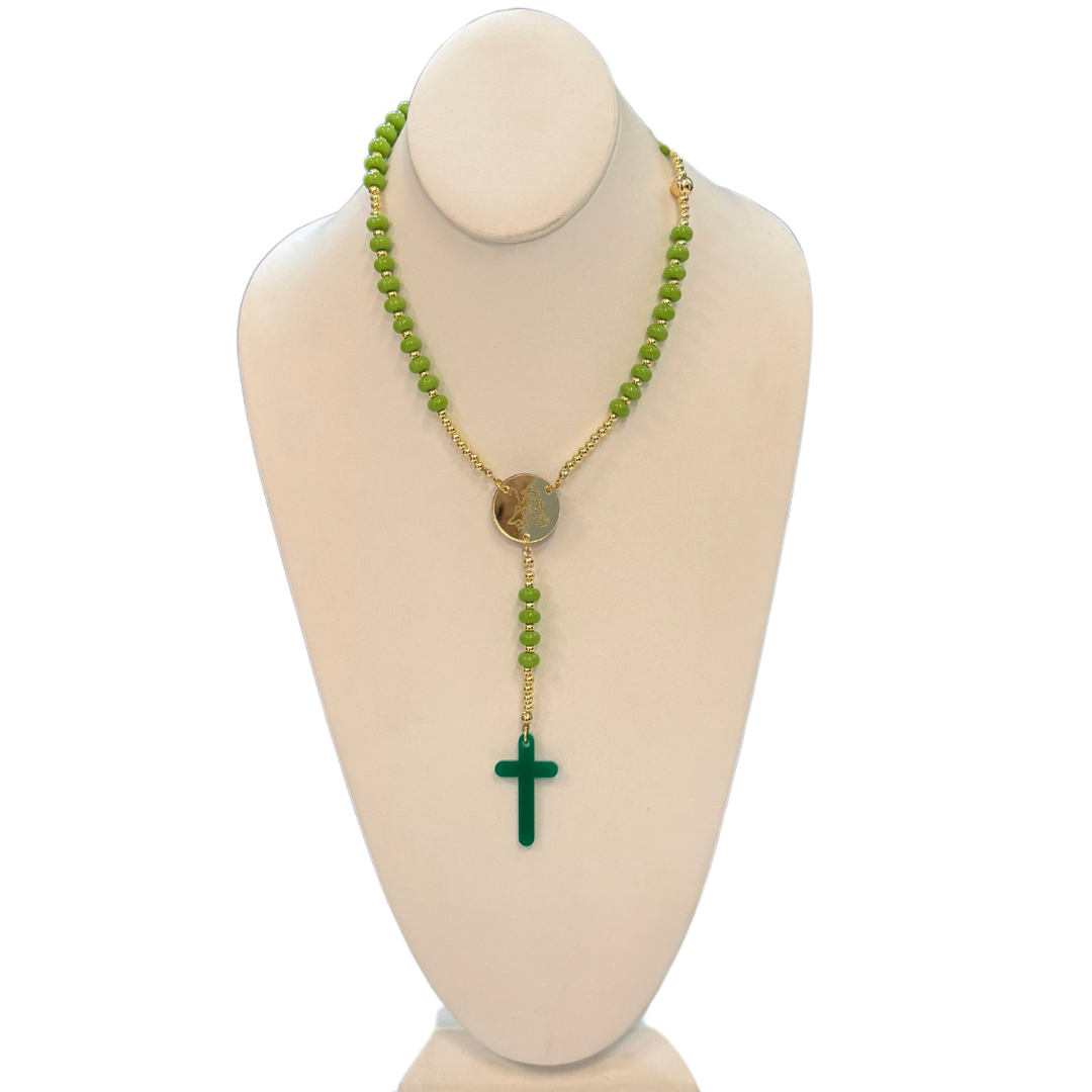 Rosaries with acrylic