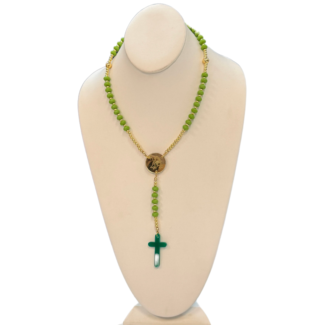 Rosaries with acrylic