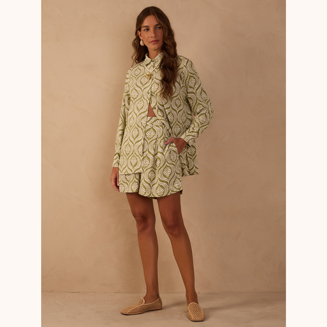 Conjunto de jardín Ikat