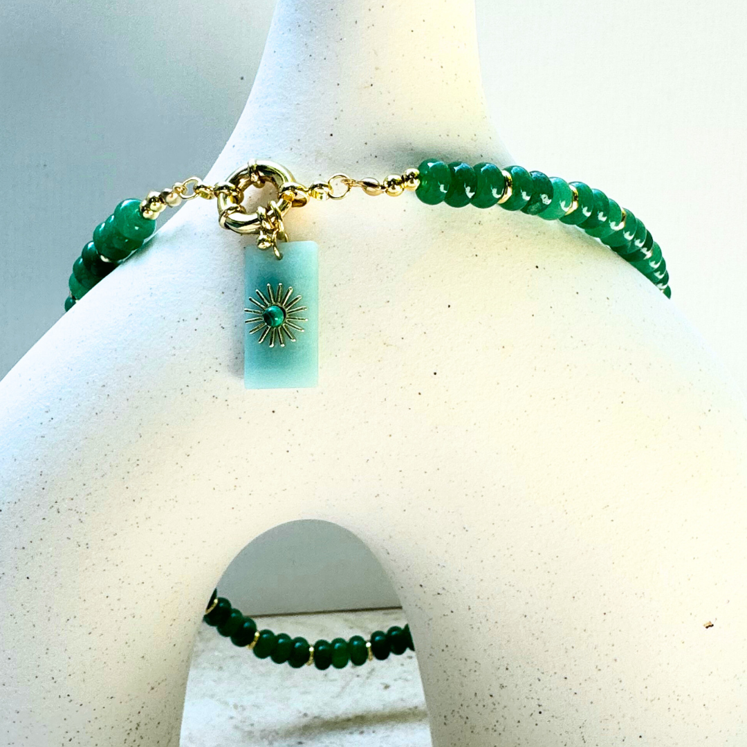 Charm sol piedras naturales