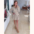 Vestido de rayas