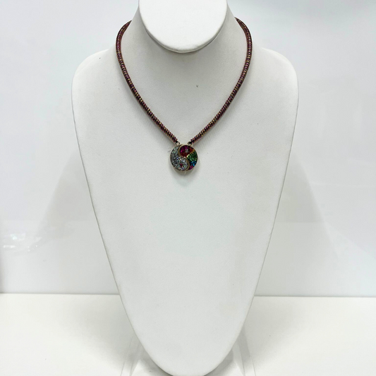 Collar tornasol