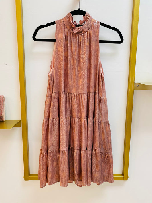 Vestido Rosado print de Culebra